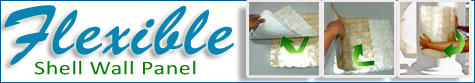 Flexible Capiz shell panel products