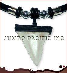 shark tooth tribal necklace