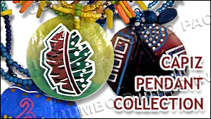 capiz pendant collection