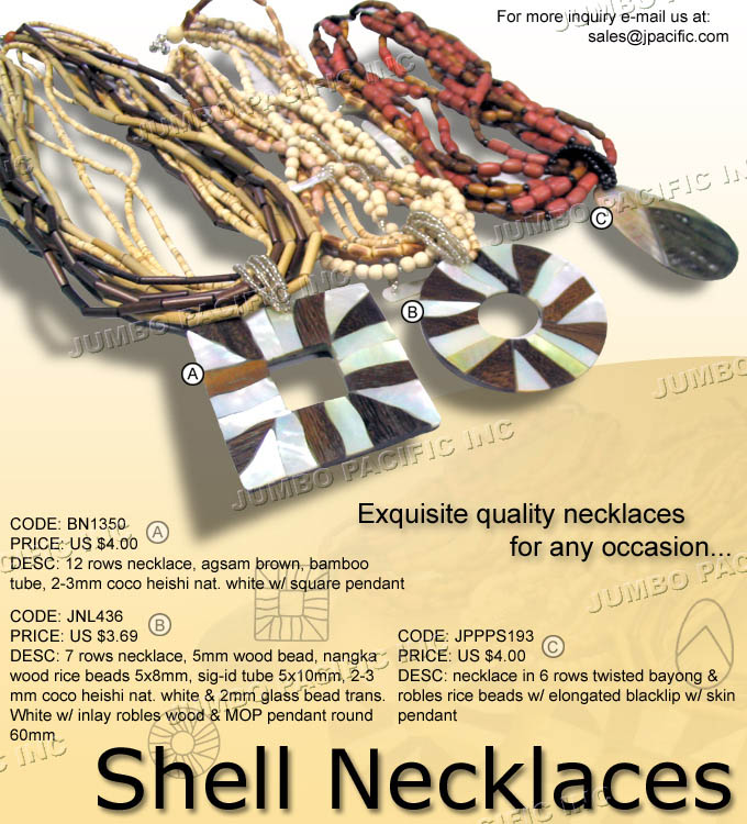 Shells Necklace Jewelry Special Collection