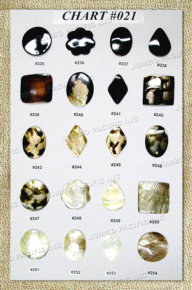 Code Chart 021 Jumbo Pacific Fashion Jewelry Wholesale