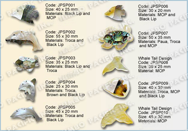shell pendants